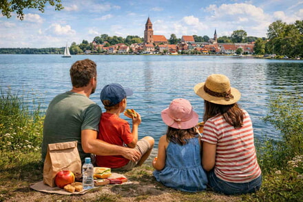 Familie, M&uuml;ritz, Ferienwohnung, Ferien, Urlaub
